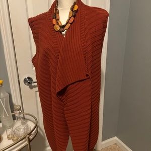 Miilla Wrap Sleeveless Sweater/Cardigan